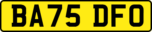 BA75DFO