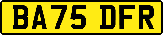 BA75DFR