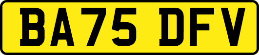 BA75DFV
