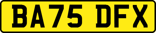 BA75DFX
