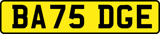 BA75DGE