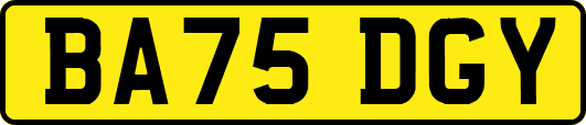 BA75DGY