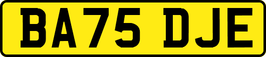 BA75DJE