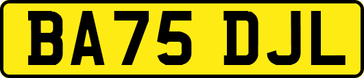 BA75DJL