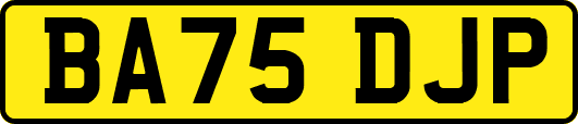 BA75DJP