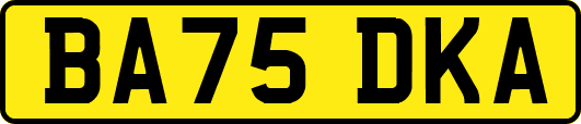 BA75DKA