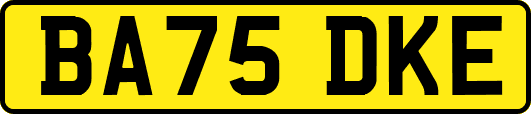 BA75DKE