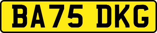 BA75DKG