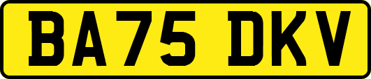 BA75DKV
