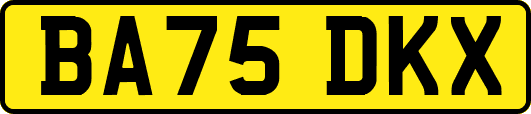 BA75DKX
