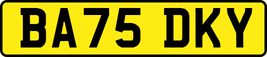 BA75DKY