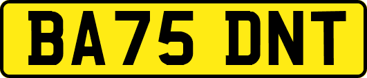 BA75DNT