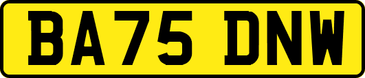 BA75DNW