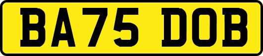 BA75DOB