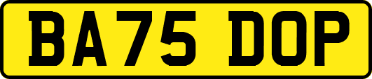 BA75DOP