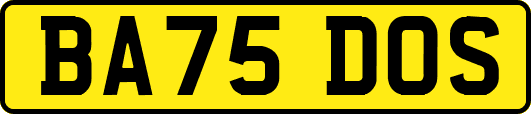 BA75DOS