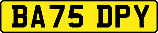 BA75DPY