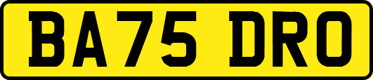 BA75DRO