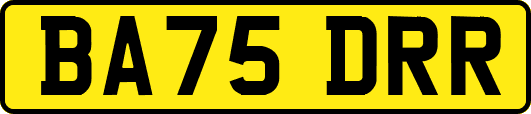 BA75DRR