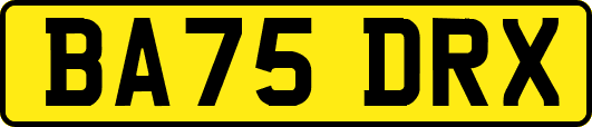 BA75DRX