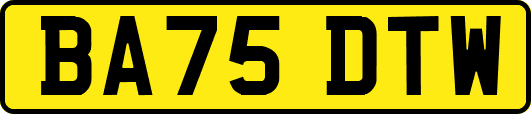 BA75DTW