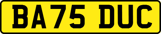 BA75DUC