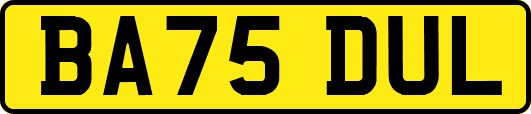 BA75DUL