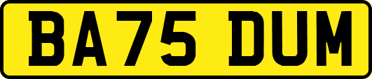 BA75DUM