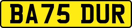 BA75DUR