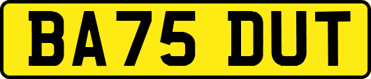 BA75DUT