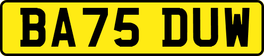 BA75DUW