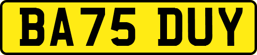 BA75DUY