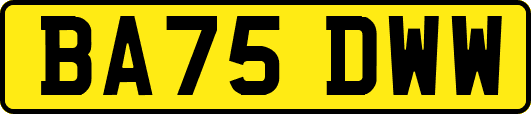 BA75DWW