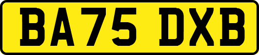 BA75DXB