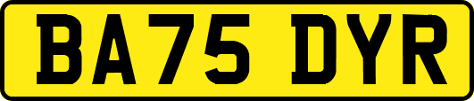 BA75DYR
