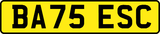 BA75ESC