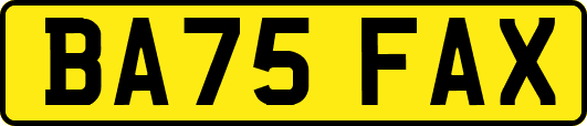 BA75FAX