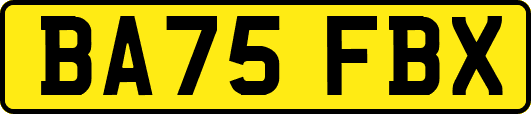 BA75FBX