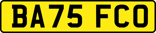 BA75FCO