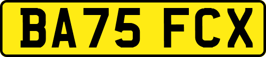 BA75FCX