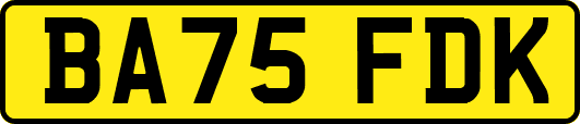 BA75FDK
