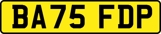 BA75FDP