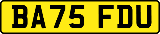BA75FDU
