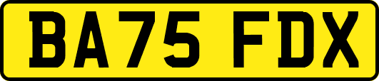 BA75FDX