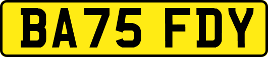 BA75FDY