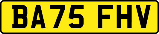 BA75FHV