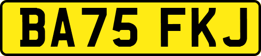 BA75FKJ
