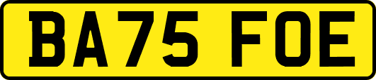 BA75FOE