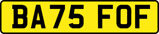 BA75FOF