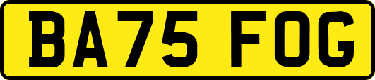 BA75FOG
